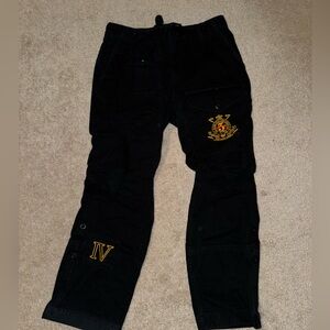 Rare polo Ralph Lauren snow polo challenge cup black cargo men’s 33